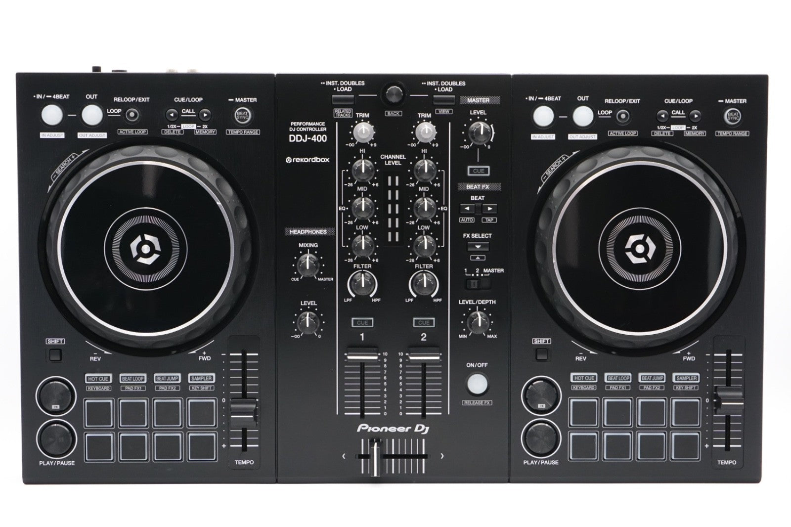 Pioneer DDJ-400 Smart DJ Controller 2-Deck Mischpult USB – Refurbished