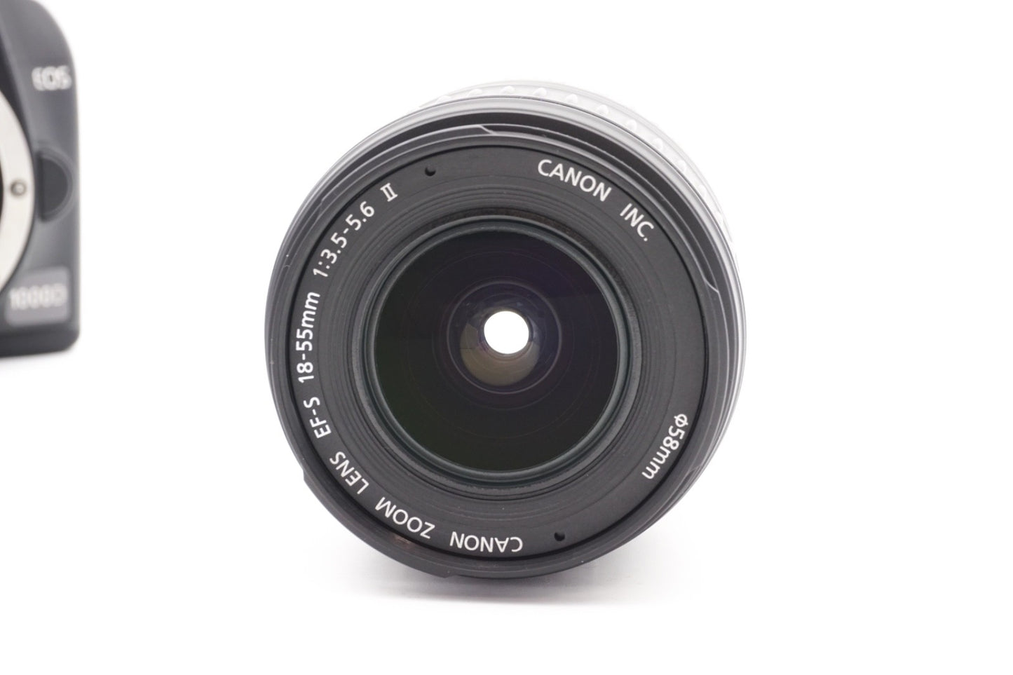 Canon EOS 1000D Digitalkamera Spiegelreflex Kamera + EF-S 18-55mm II Refurbished