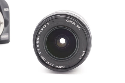Canon EOS 1000D Digitalkamera Spiegelreflex Kamera + EF-S 18-55mm II Refurbished