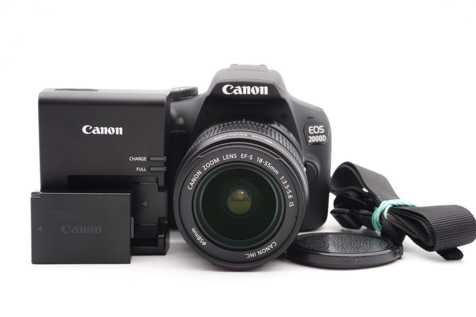 Canon EOS 2000D Digitalkamera DSLR Kamera + EF-S 18-55mm IS Kit | Refurbished