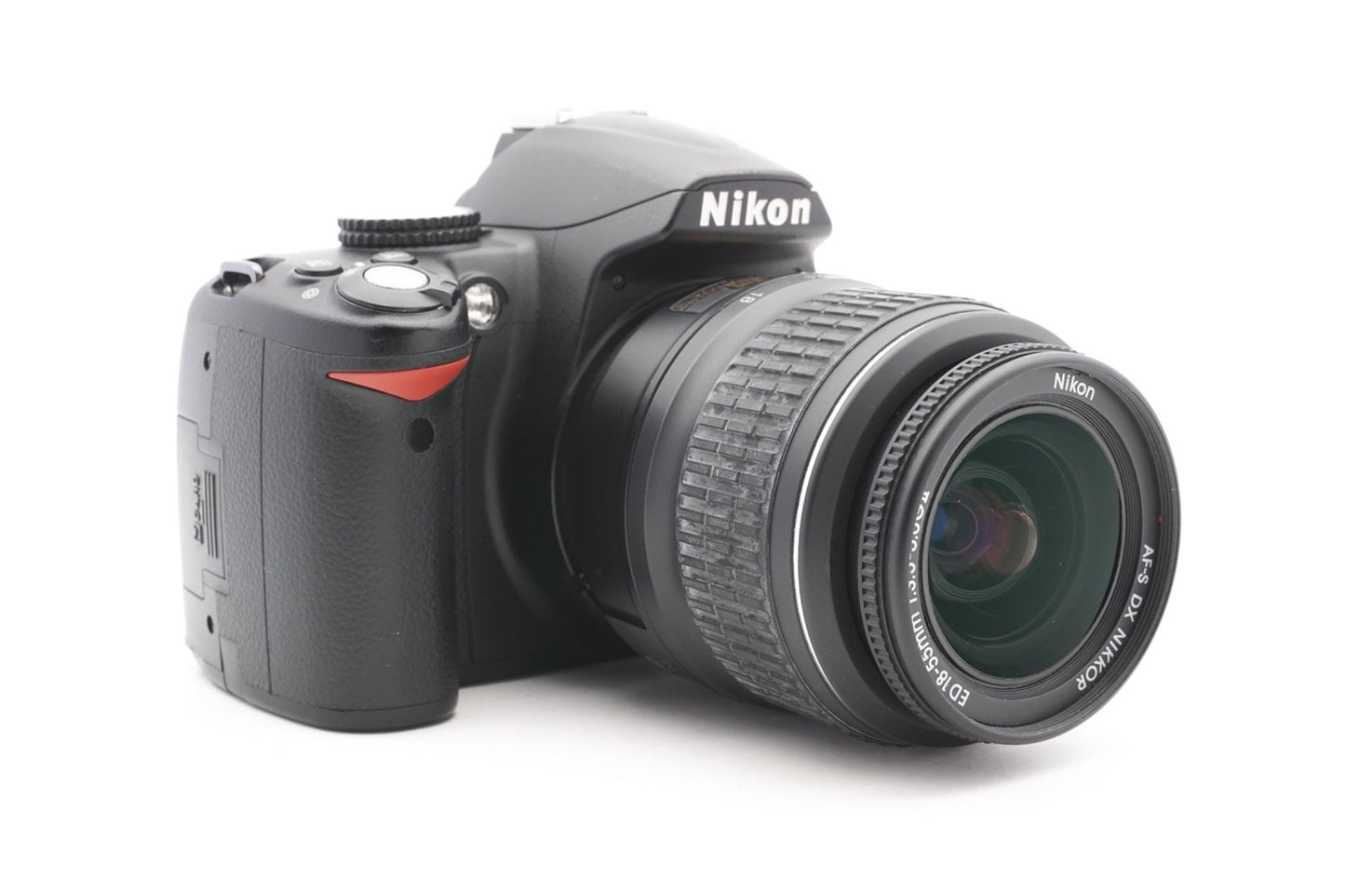 Nikon D3000 DSLR Digitalkamera Kamera Kit AF-S DX 18-55mm Objektiv – Refurbished