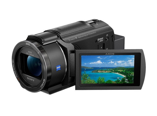 Sony FDR-AX43 4K Camcorder Videokamera 20x Zoom Stabilisierung – Refurbished